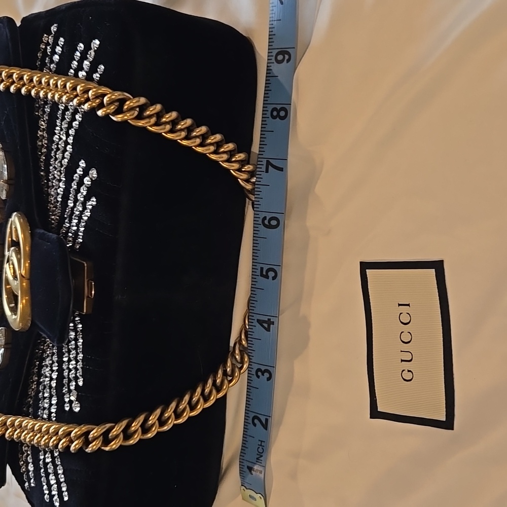 New! Gucci Crystal Marmont - Picture 4 of 6